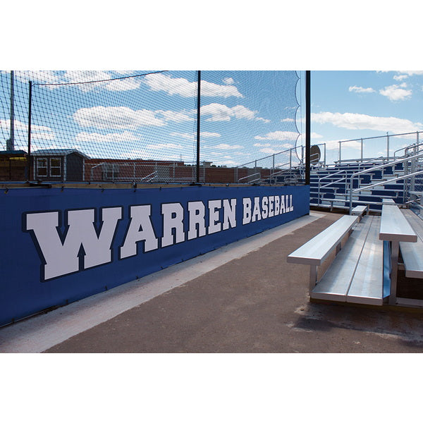 Beacon Backstop Wall System Warren Baseball 