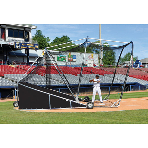 Bomber Pro™ Baseball Hitting Turtle Black Right Side View