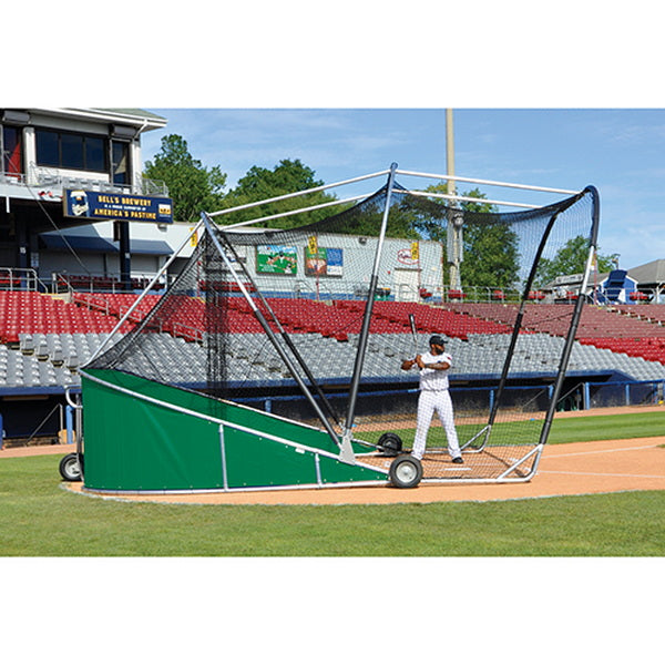 Bomber Pro™ Baseball Hitting Turtle Green Right Side View