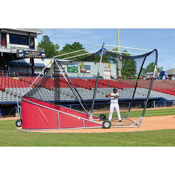 Bomber Pro™ Baseball Hitting Turtle Red Right Side View