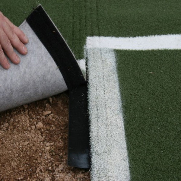 BP Hitting Mat with Catchers Extension Green with Side Velcro