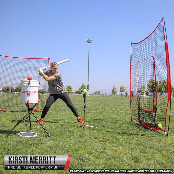 Bucket Ball Caddy for Baseball & Softball Used in Practice