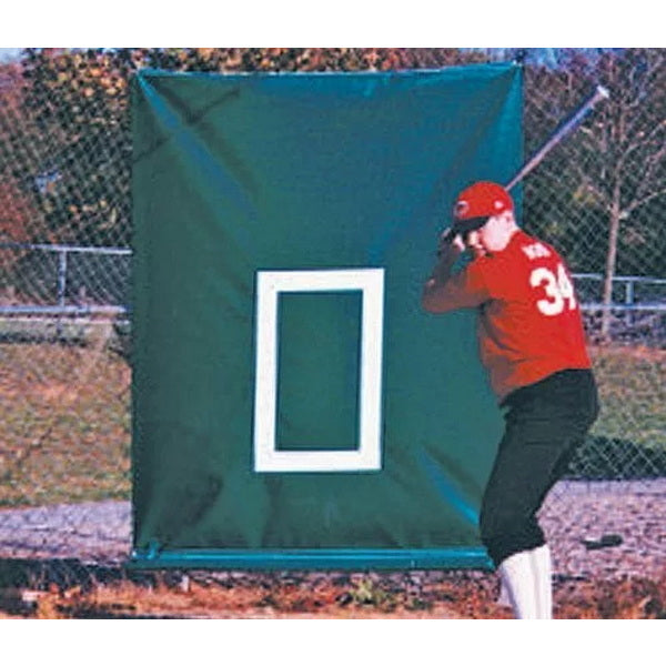 Cage Saver Batting Cage Backdrop Protector - Vinyl Green