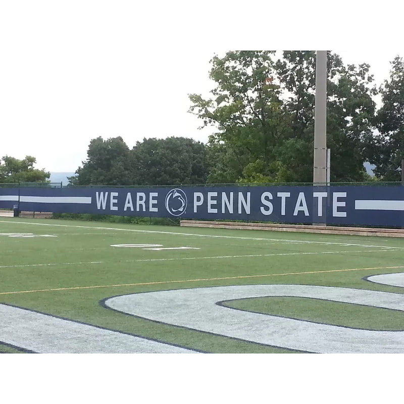 Custom Windscreen for Sports Fencing Penn State