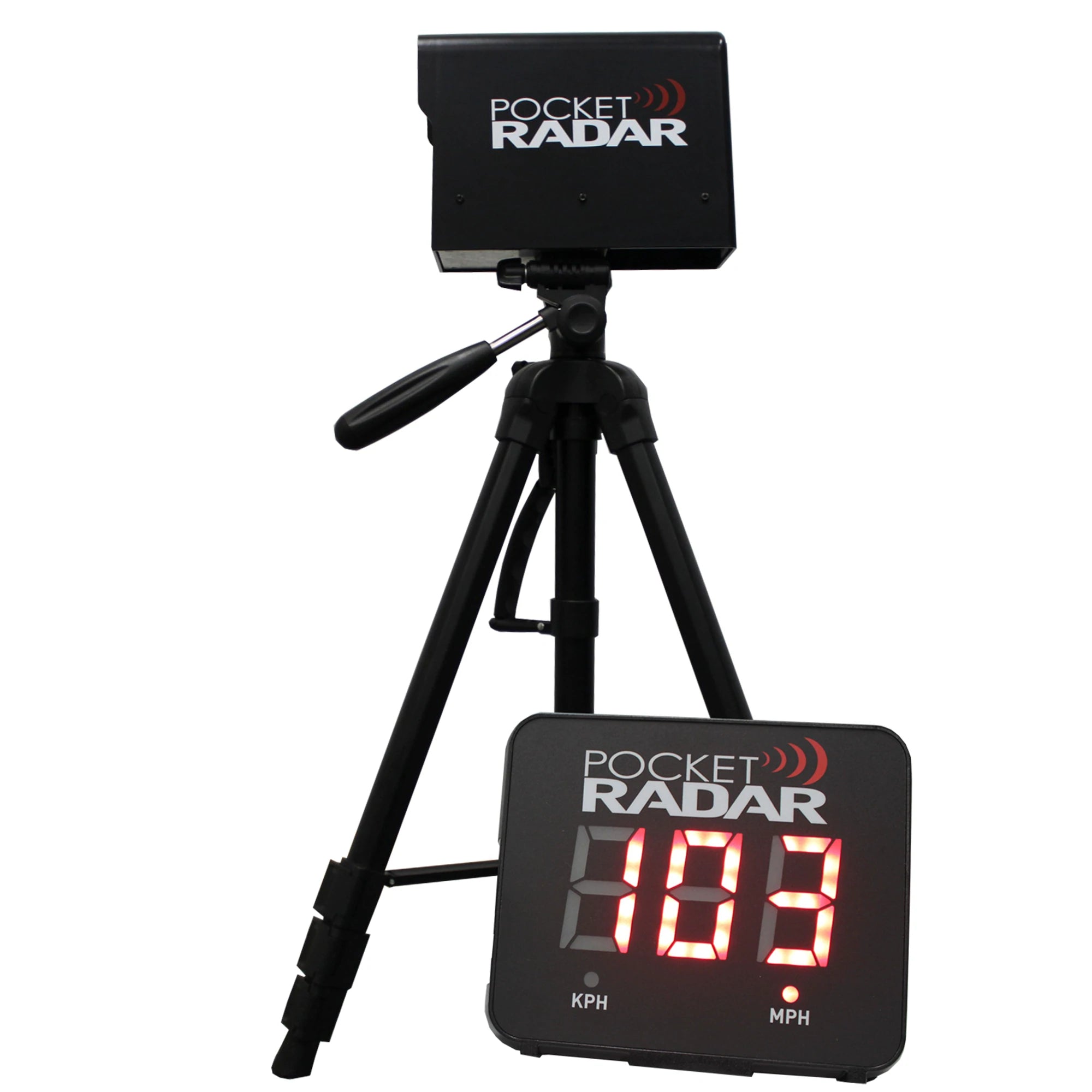 Deluxe Tripod with Screen and Pocket Radar