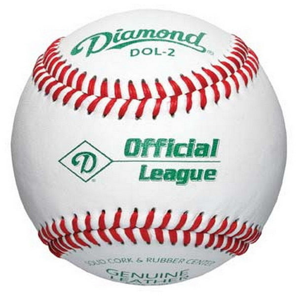 Diamond Official League Baseballs - One Dozen