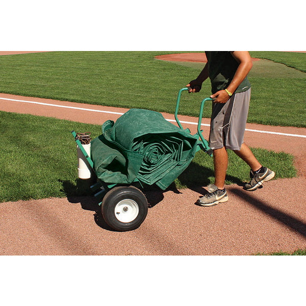 Field Weight & Tarp Cart Being Moved