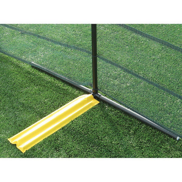 Grand Slam 4' Temporary Baseball Field Fencing (5' Spacing) Stand