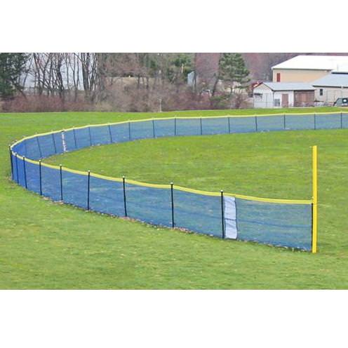 Grand Slam In-Ground Baseball Field Fencing (5' Spacing)