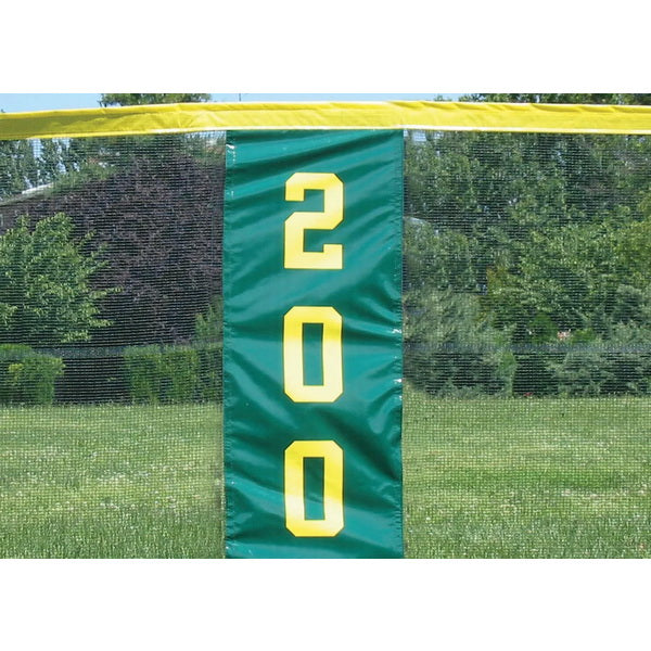 Grand Slam In-Ground Fencing Premium Package Green Distance Banner