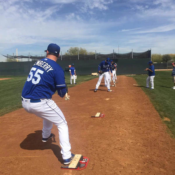 King Of The Hill Pitching Leg Drive Trainer actual field practice