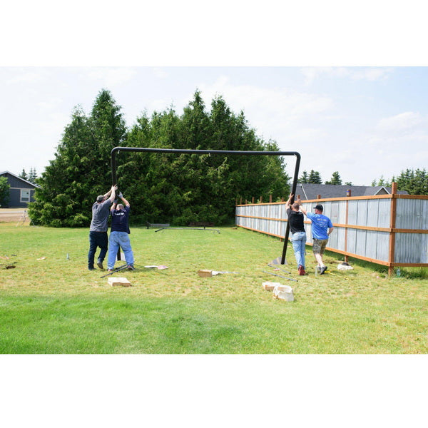 Iron Horse Commercial Batting Cage System Cage Set Up 