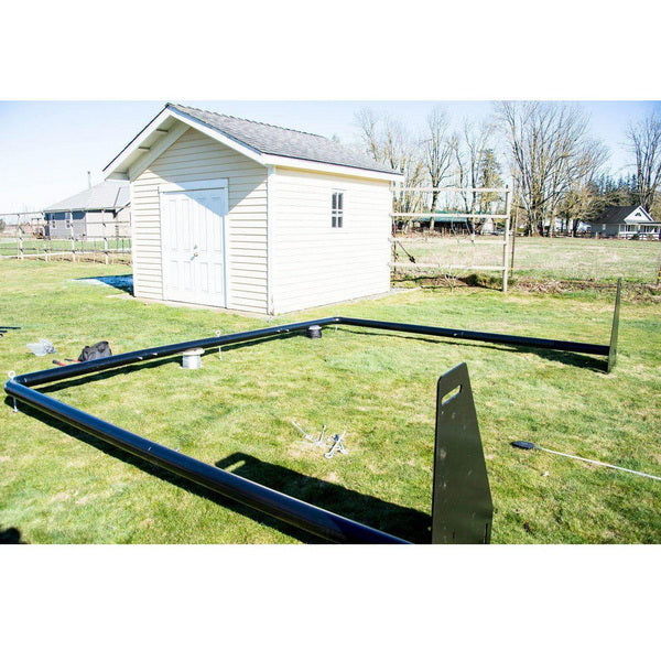 Iron Horse Commercial Batting Cage System Frame Initial Set Up 