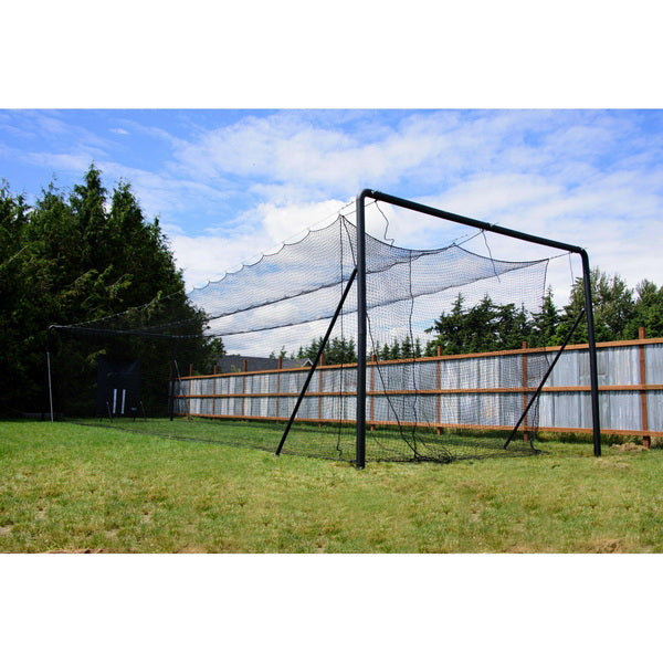Iron Horse Commercial Batting Cage System Outdoor Side View