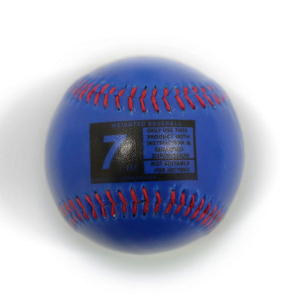Leather Weighted Ball Set for Throwing Dark Blue