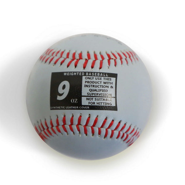 Leather Weighted Ball Set for Throwing Light Grey