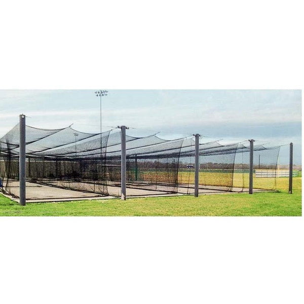 Mastodon Commercial Batting Cage System Outdoor Multiple Set Up 