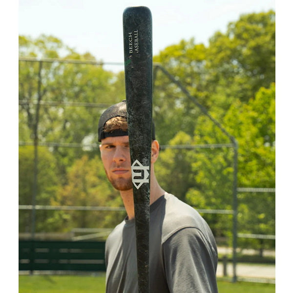 Mine Speed Baseball Bat Storm With Player Holding The Bat