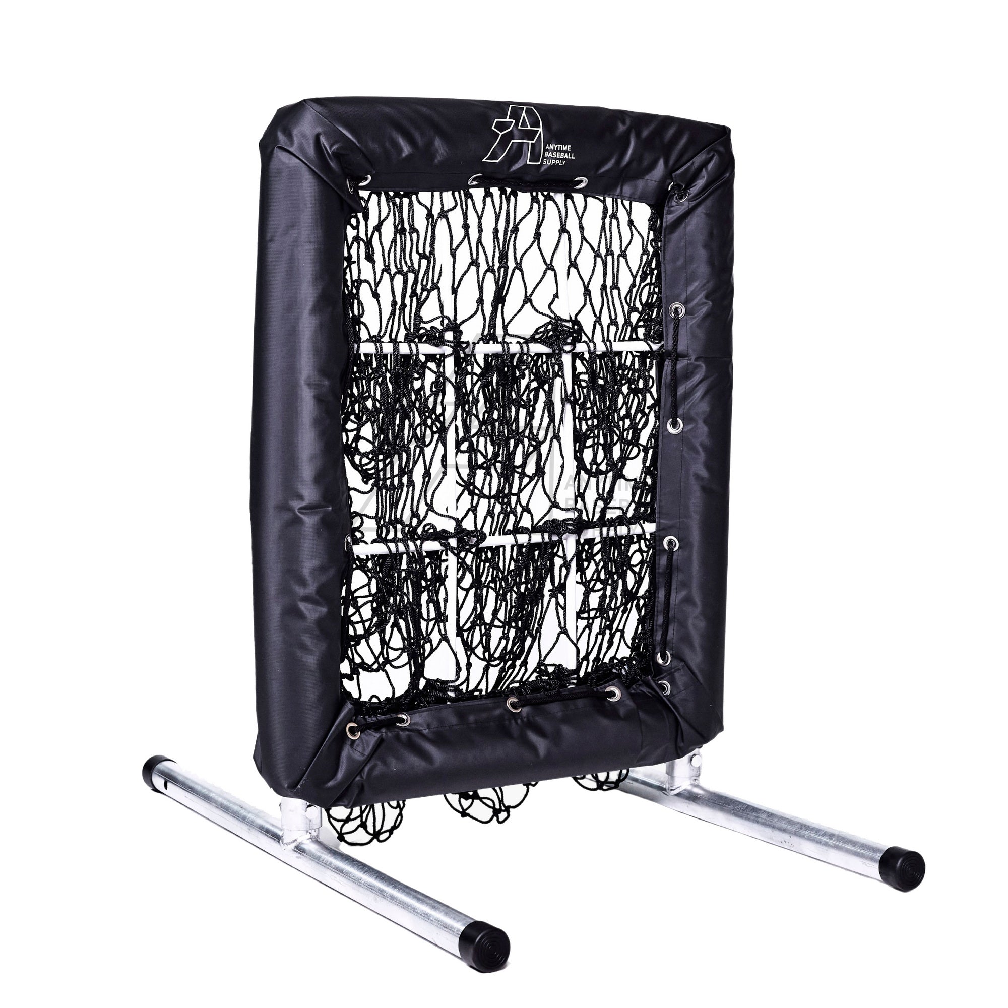 No Hitter Net 9 Square Pitching Net Black