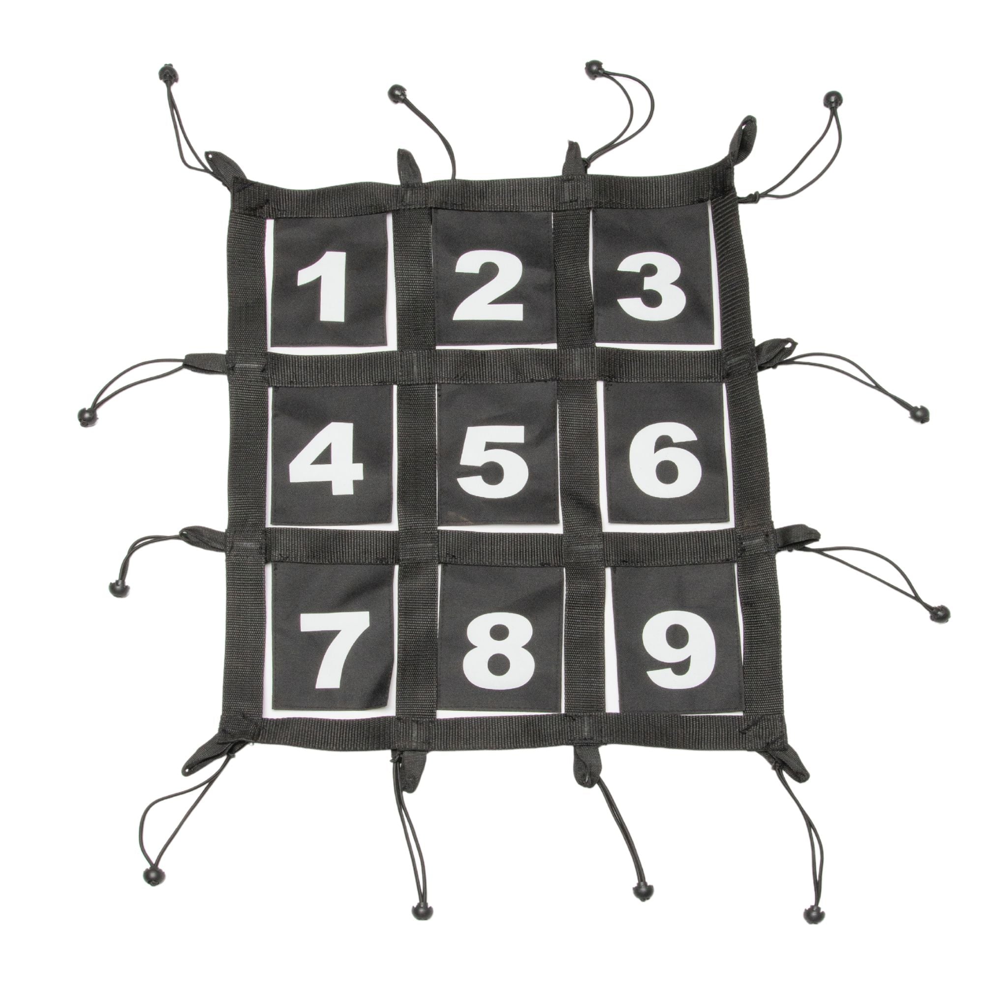 Numbers Pitching Target for 9 Square  Pitching Nets