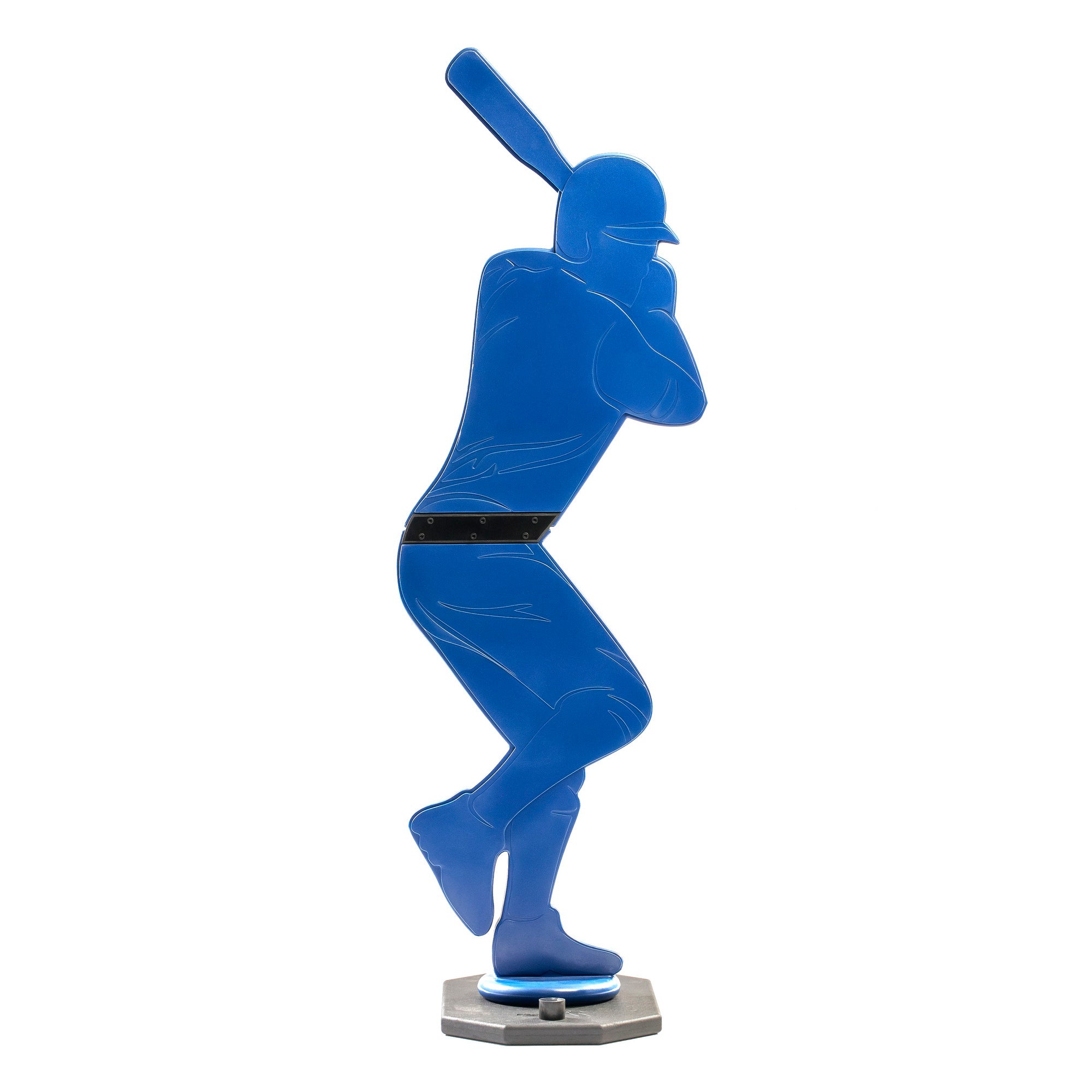 Pinch Hitter Pitching Dummy Blue Left Handed