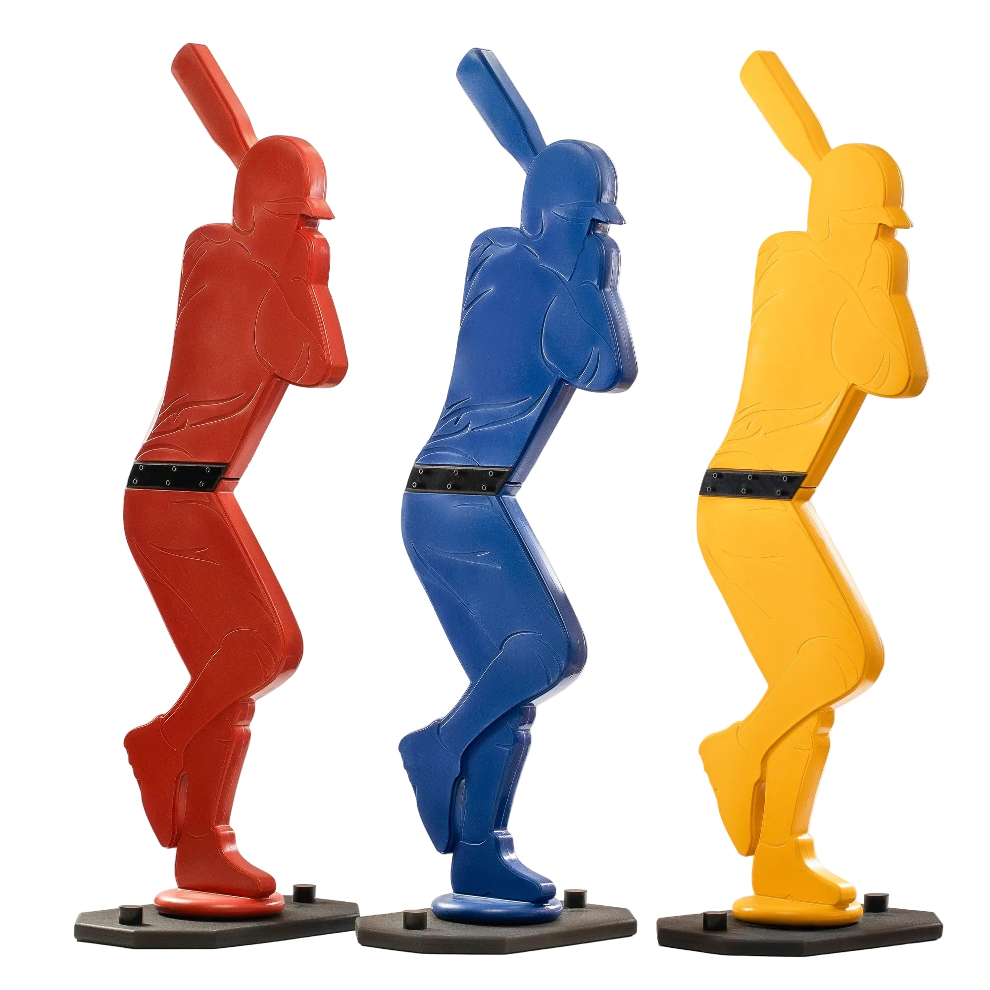Pinch Hitter Pitching Dummy Red Blue and Yellow