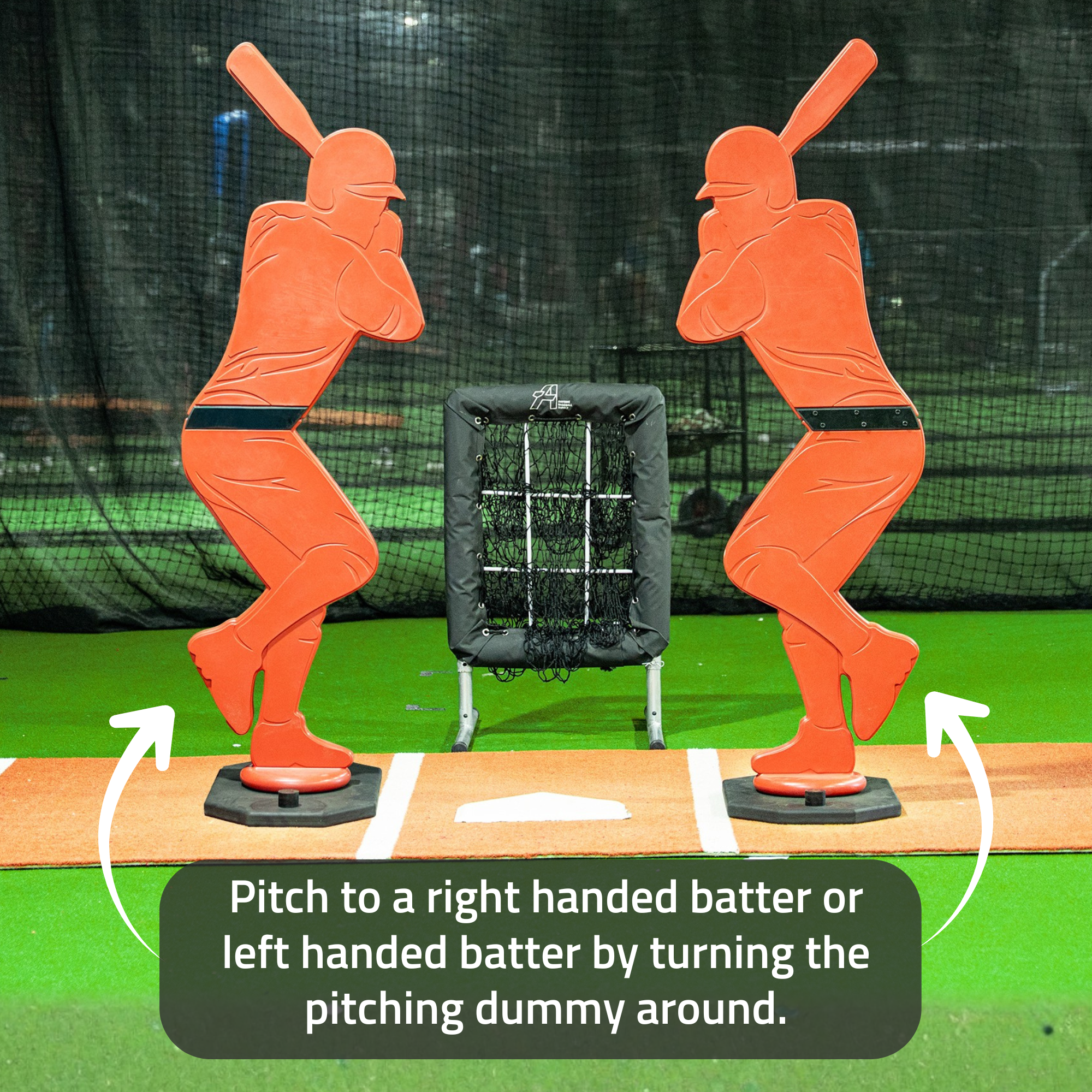 Pinch Hitter Pitching Dummy Side By Side 