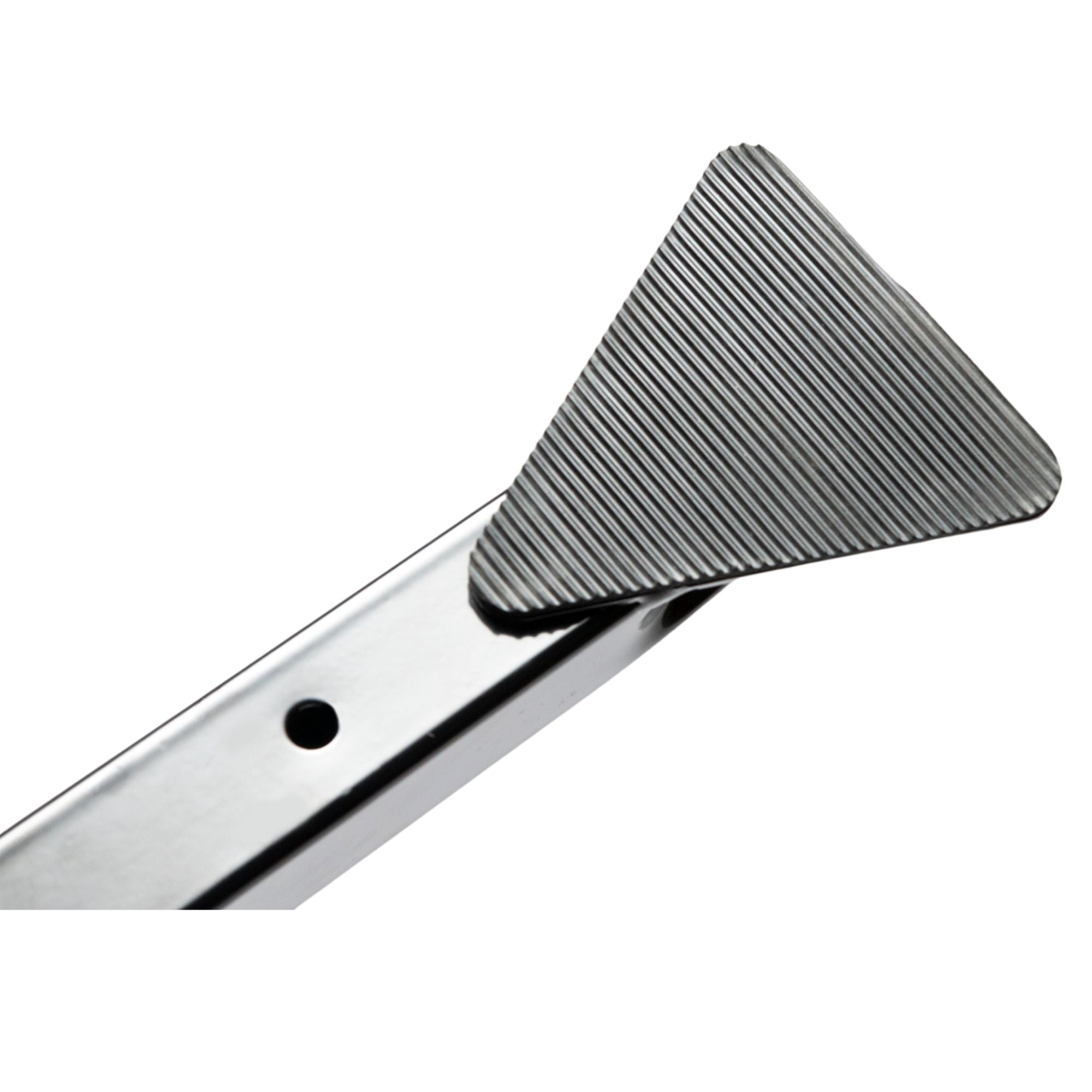 Power Hitter Baseball Swing Trainer Batting Tee Grip Feet Close Up 