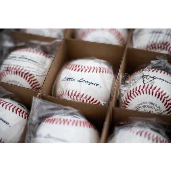 Rawlings Little League Baseballs - Competition Grade In The Box Close Up
