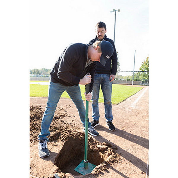 Sweet Spot Baseball Tamp In Use