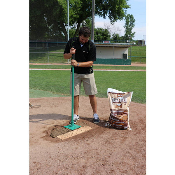 Sweet Spot Baseball Tamp Used in the Field