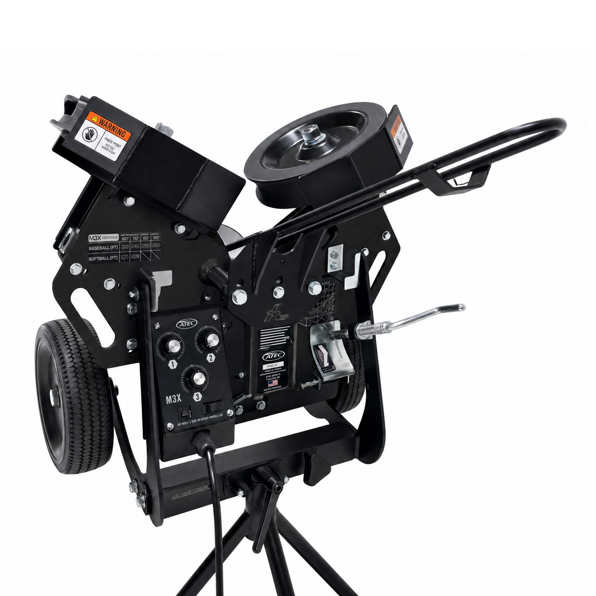 Timing Chute™ for ATEC MX3 Baseball and Softball Pitching Machine