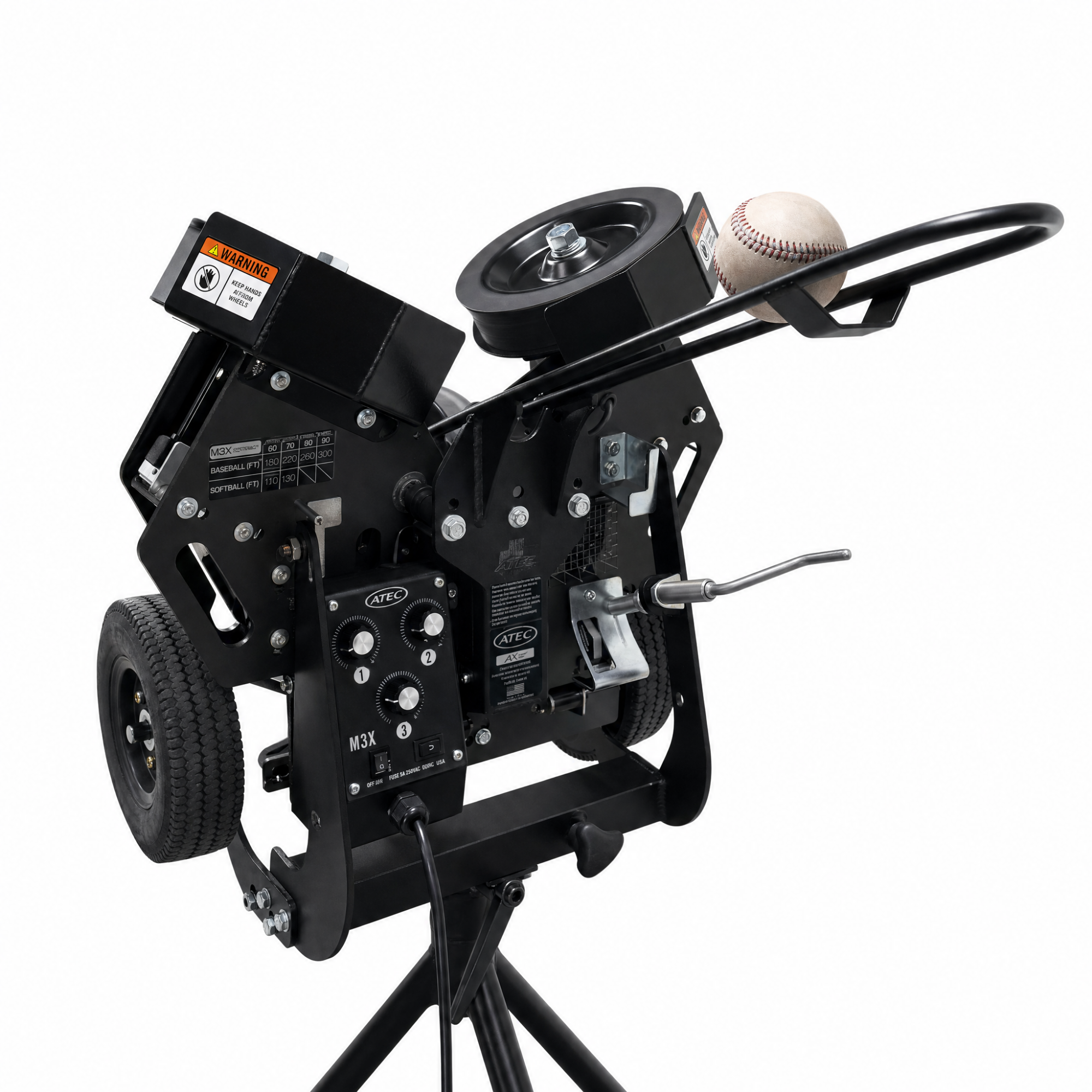 Timing Chute™ for ATEC MX3 Baseball and Softball Pitching Machine