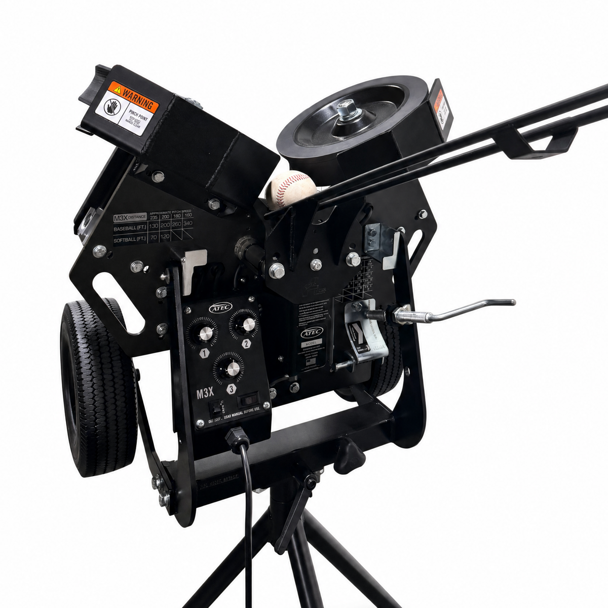 Timing Chute™ for ATEC MX3 Baseball and Softball Pitching Machine