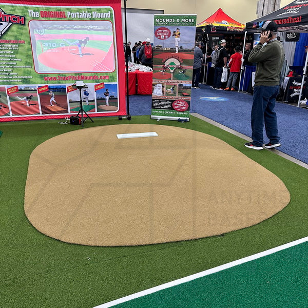 True Pitch 600-G 10" Little League Approved Portable Pitching Mound front view