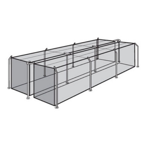 TUFF Frame Modular Outdoor Batting Cage Illustration