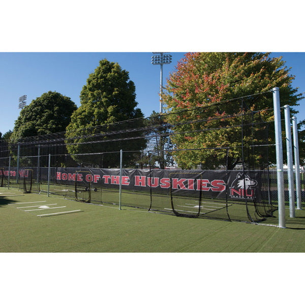 TUFF Frame Pro Outdoor Batting Cage Side View