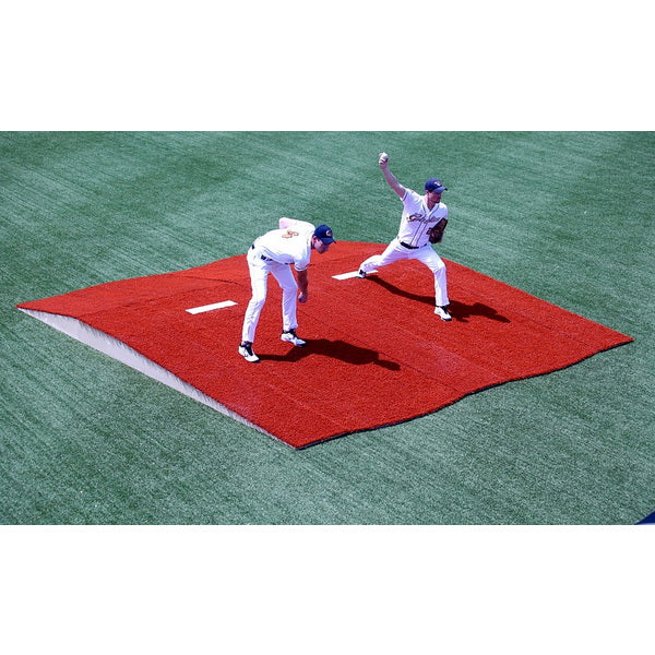 10" Off Field Double Portable Bullpen Pitching Mound