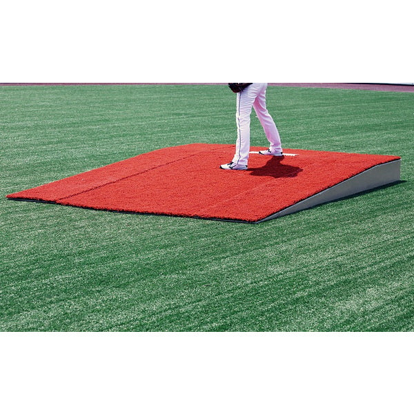 10" Off Field Single Portable Bullpen Pitching Mound Close Up  View