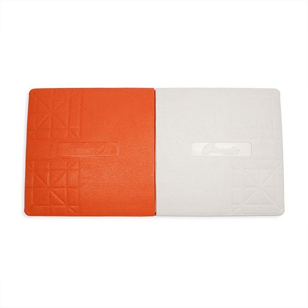 Champion Sports Breakaway Double First Base orange and white