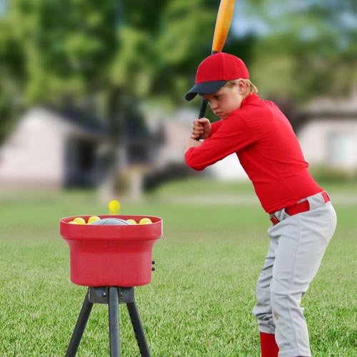 Heater Crusher Curve Mini-Ball Pitching Machine Batting Practice