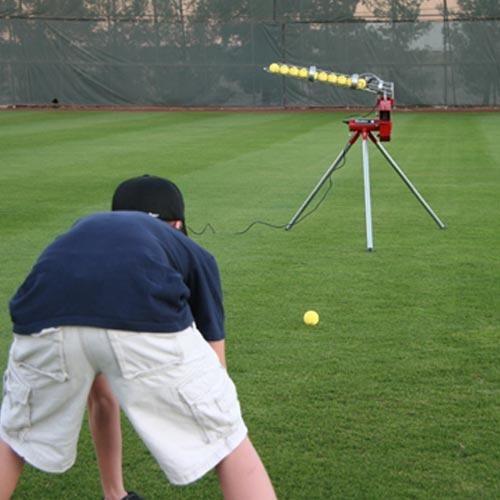 Heater Sports Real Baseball Pitching Machine with Auto Ball Feeder