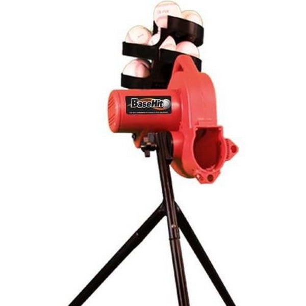 Heater Sports BaseHit Baseball Pitching Machine close up front