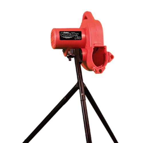 Heater Sports Power Alley Pro Baseball Pitching Machine front view