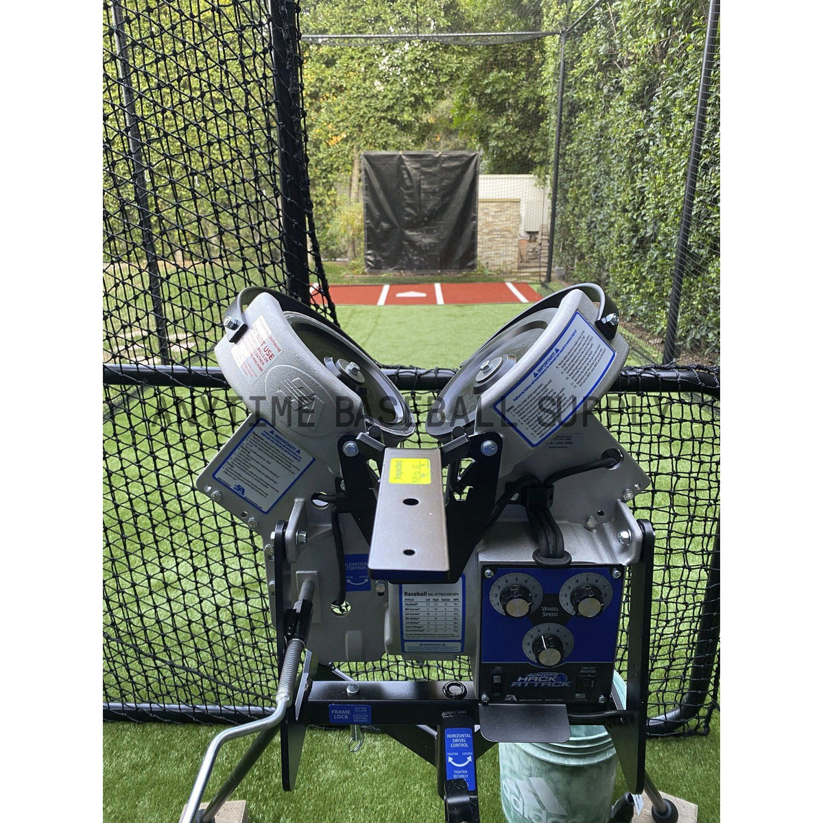 Three Wheel Hack Sports Attack Junior Hack Attack™ Three Wheel Pitching Machine