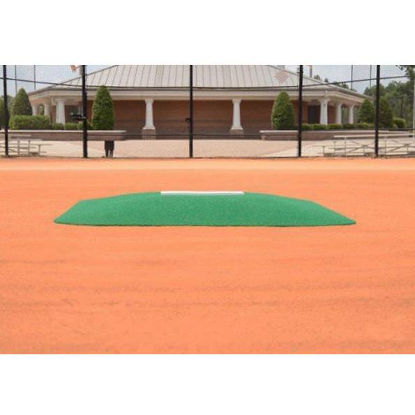 6" Portable Youth League Game Pitching Mound far front view