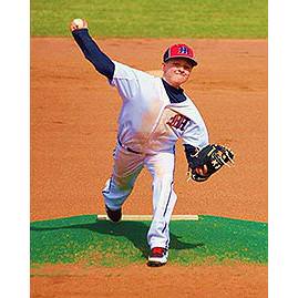 6" Portable Youth League Game Pitching Mound with pitcher