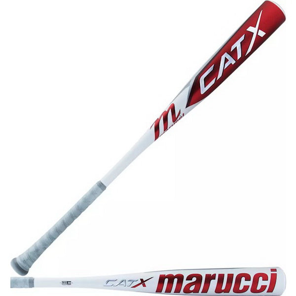 Marucci -10 Senior League CAT X Baseball Bat Horizontal and Diagonal View