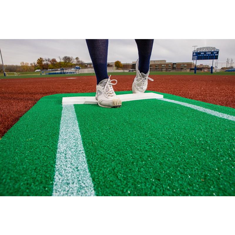 Portolite Ultimate Spiked Softball Pitching Mat