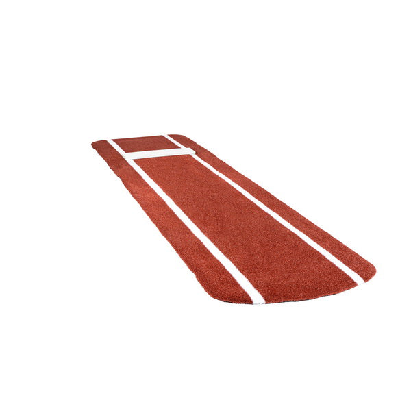 Paisley's Signature Softball Pitching Mat with Power Line red lines
